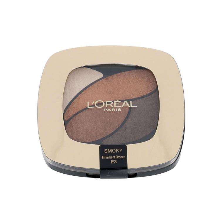 L&#039;Oréal Paris Color Riche Quad Eye Shadows Ombretto donna 2,5 g Tonalità E3 Infiniment Bronze