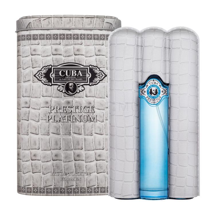 Cuba Prestige Platinum Eau de Toilette uomo 90 ml
