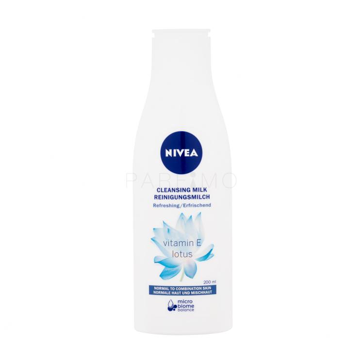 Nivea Refreshing Cleansing Milk Latte detergente donna 200 ml