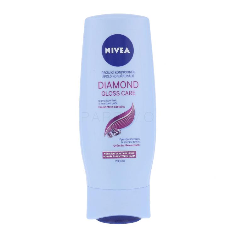 Nivea Diamond Gloss Care Balsamo per capelli donna 200 ml