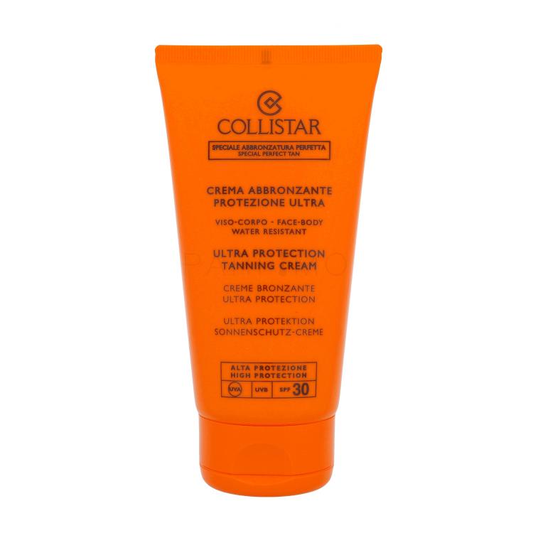 Collistar Special Perfect Tan Ultra Protection Tanning Cream SPF30 Protezione solare corpo donna 150 ml