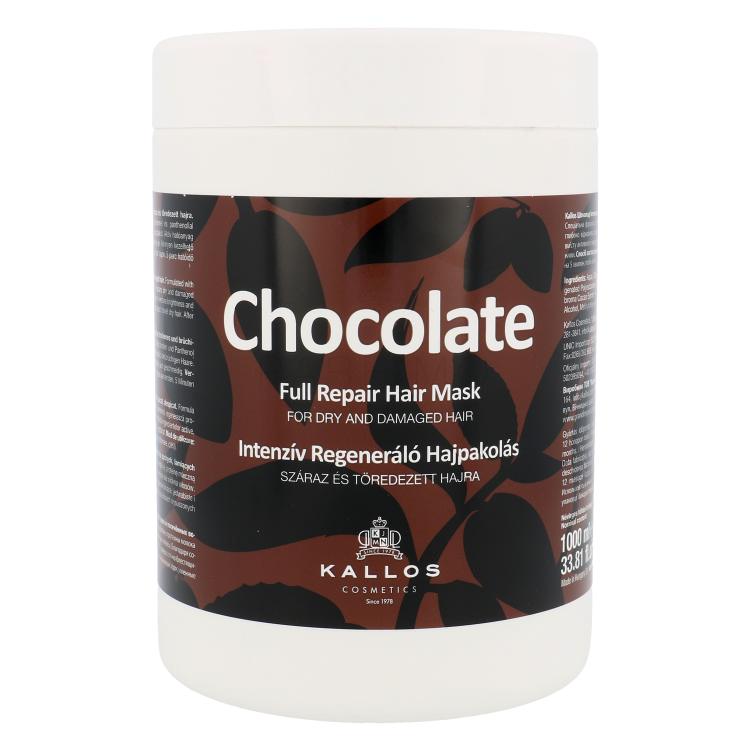 Kallos Cosmetics Chocolate Maschera per capelli donna 1000 ml