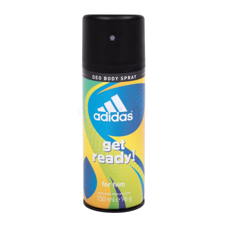 Adidas Get Ready! For Him Deodorante uomo 150 ml