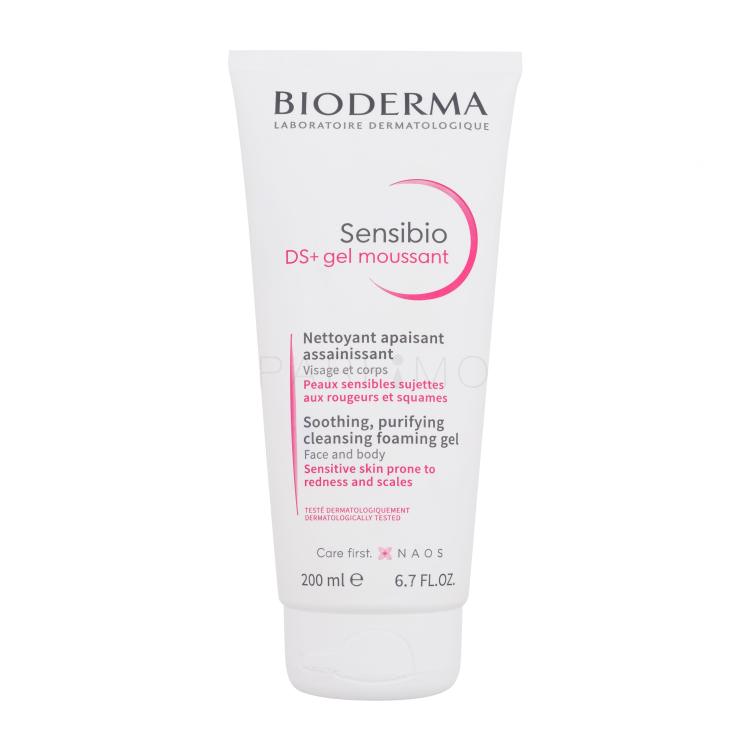 BIODERMA Sensibio DS+ Cleansing Gel Gel detergente donna 200 ml
