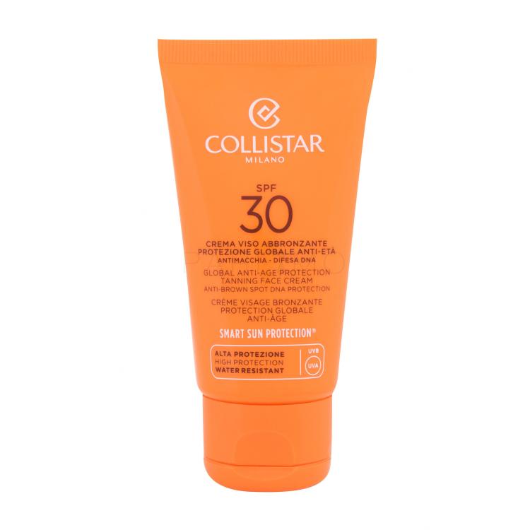Collistar Special Perfect Tan Global Anti-Age Protection Tanning Face Cream SPF30 Protezione solare viso donna 50 ml