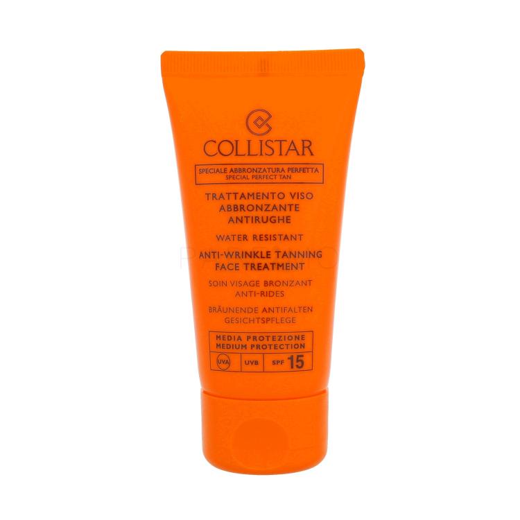 Collistar Special Perfect Tan Tanning Face Treatment SPF15 Protezione solare viso donna 50 ml