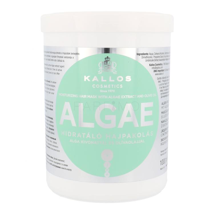 Kallos Cosmetics Algae Maschera per capelli donna 1000 ml
