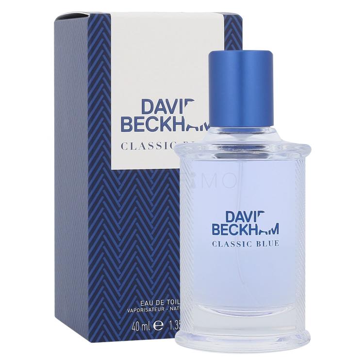 David Beckham Classic Blue Eau de Toilette uomo 40 ml