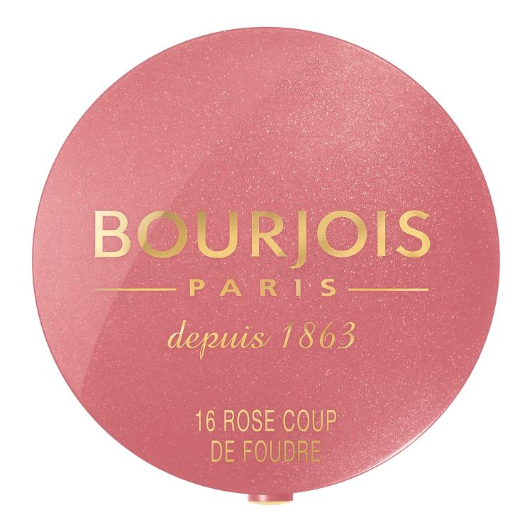 BOURJOIS Paris Little Round Pot Blush donna 2,5 g Tonalità 16 Rose Coup De Foudre