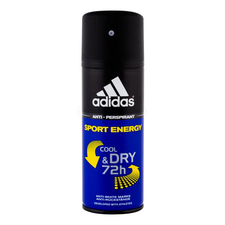 Adidas Sport Energy Cool &amp; Dry 72h Antitraspirante uomo 150 ml