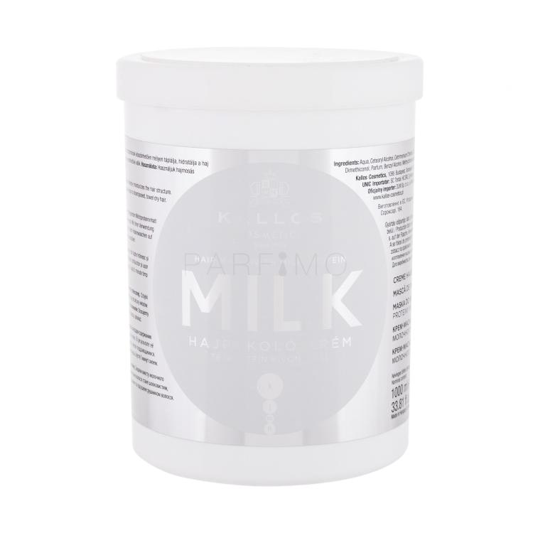Kallos Cosmetics Milk Maschera per capelli donna 1000 ml