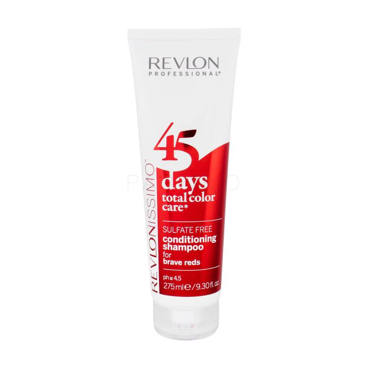 Revlon Professional Revlonissimo 45 Days 2in1 For Brave Reds Shampoo donna 275 ml