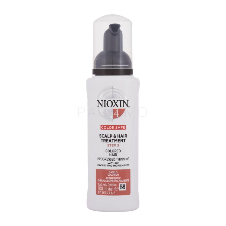 Nioxin System 4 Color Safe Scalp &amp; Hair Treatment Spray curativo per i capelli donna 100 ml
