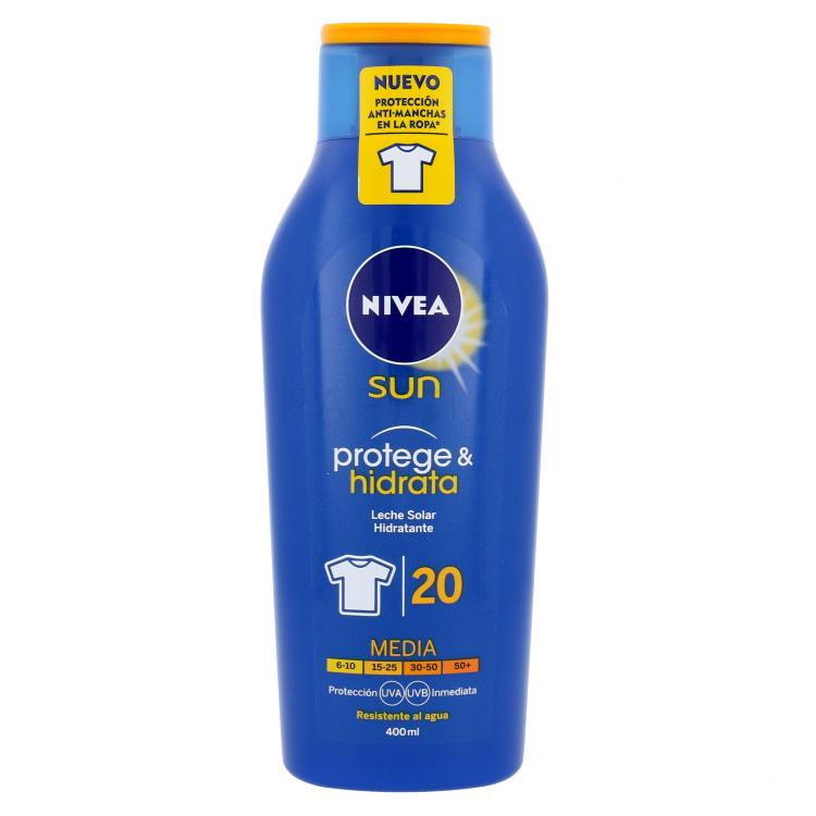 Nivea Sun Protect &amp; Moisture SPF20 Protezione solare corpo 400 ml