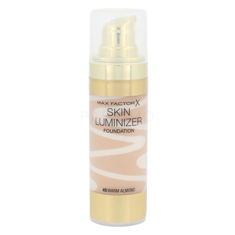 Max Factor Skin Luminizer Fondotinta donna 30 ml Tonalità 45 Warm Almond
