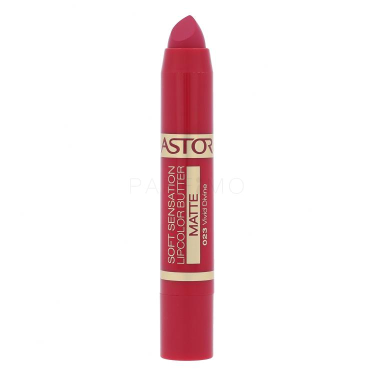 ASTOR Soft Sensation Lipcolor Butter Matte Rossetto donna 4,8 g Tonalità 023 Vivid Divine