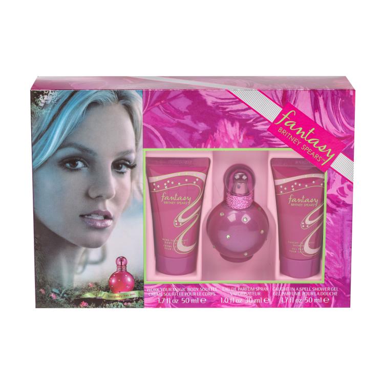 Britney Spears Fantasy Pacco regalo Eau de Parfum 30 ml + doccia gel 50 ml + crema per il corpo 50 ml