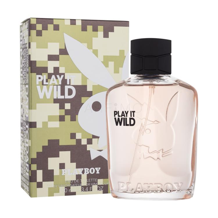 Playboy Play It Wild Eau de Toilette uomo 100 ml