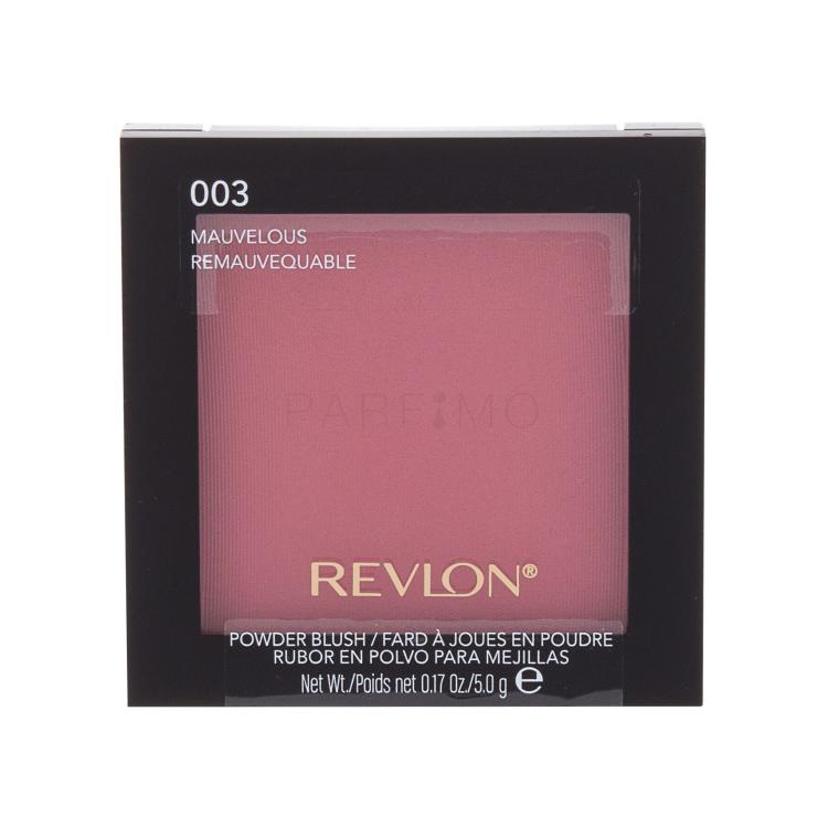 Revlon Powder Blush Blush donna 5 g Tonalità 003 Mauvelous