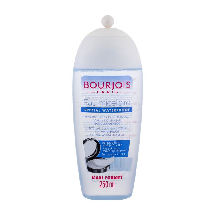 BOURJOIS Paris Micellar Cleansing Water For Waterproof Makeup and Long Lasting Make-Up Acqua micellare donna 250 ml