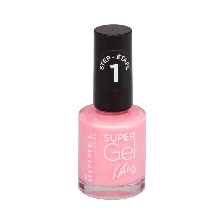 Rimmel London Super Gel STEP1 Smalto per le unghie donna 12 ml Tonalità 022 Angel Wing