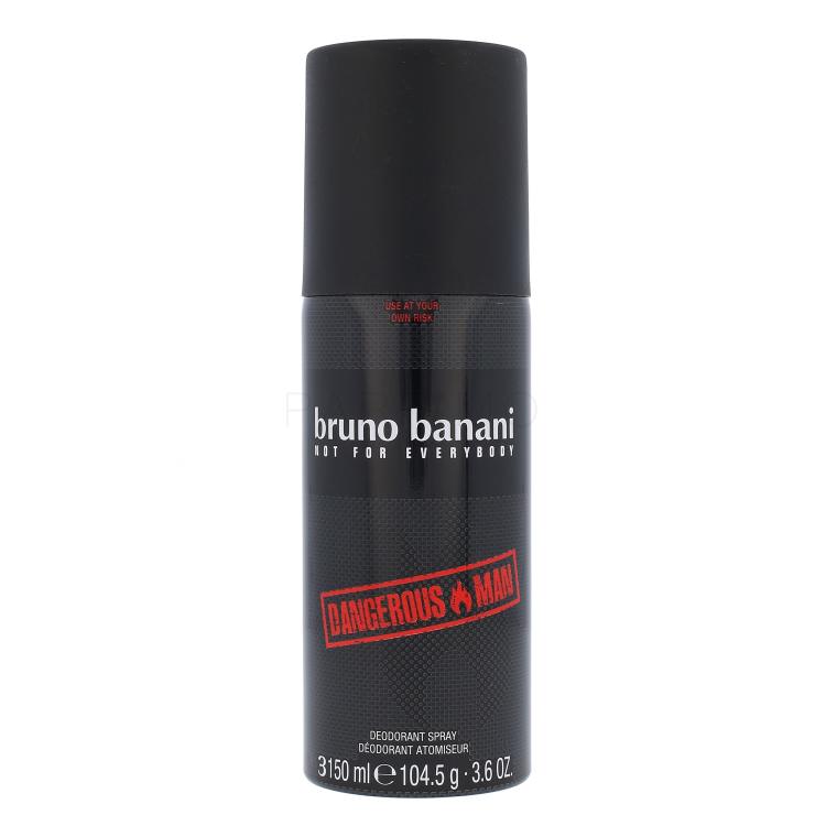 Bruno Banani Dangerous Man Deodorante uomo 150 ml