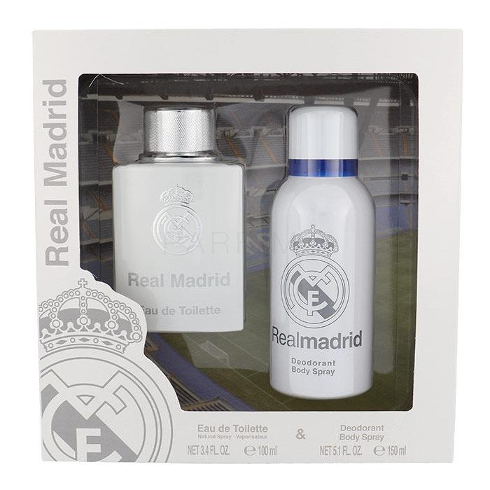 EP Line Real Madrid Pacco regalo Eau de Toilette 100 ml + deodorante in spray 150 ml