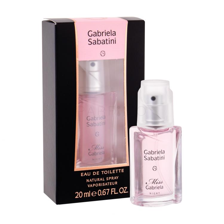Gabriela Sabatini Miss Gabriela Night Eau de Toilette donna 20 ml