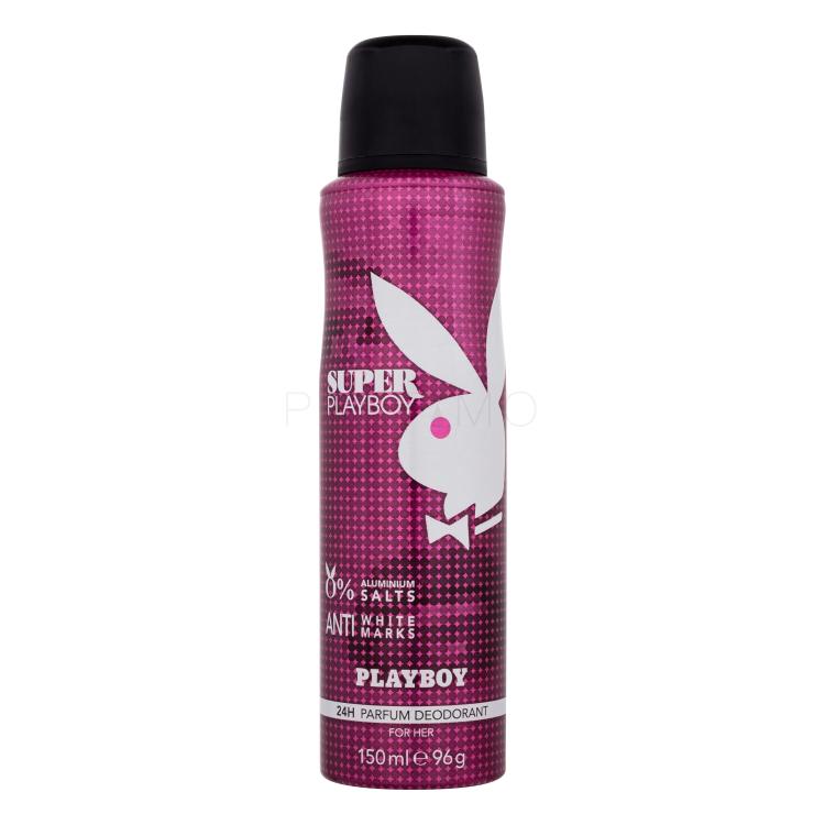 Playboy Super Playboy For Her Deodorante donna 150 ml