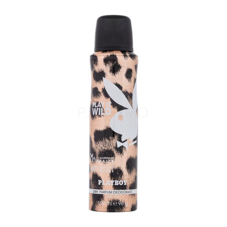 Playboy Play It Wild For Her Deodorante donna 150 ml