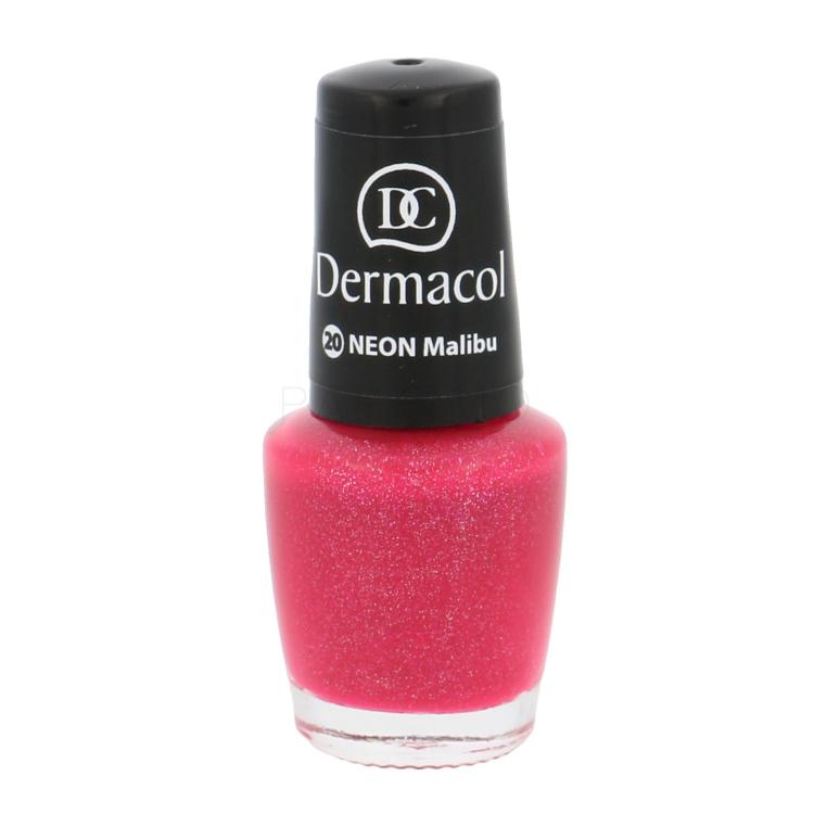 Dermacol Neon Smalto per le unghie donna 5 ml Tonalità 20 Malibu