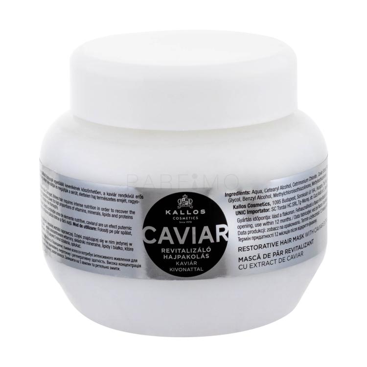 Kallos Cosmetics Caviar Maschera per capelli donna 275 ml