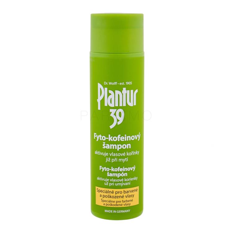 Plantur 39 Phyto-Coffein Colored Hair Shampoo donna 250 ml