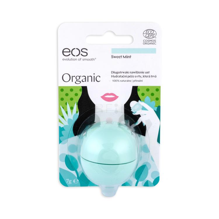 EOS Organic Balsamo per le labbra donna 7 g Tonalità Sweet Mint