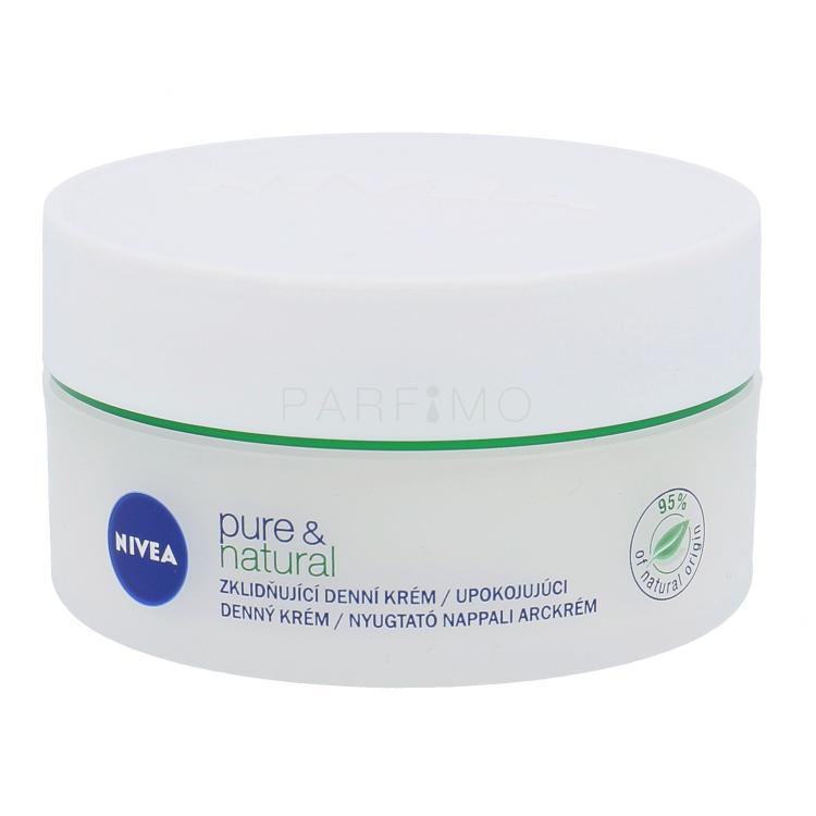 Nivea Pure &amp; Natural Crema giorno per il viso donna 50 ml