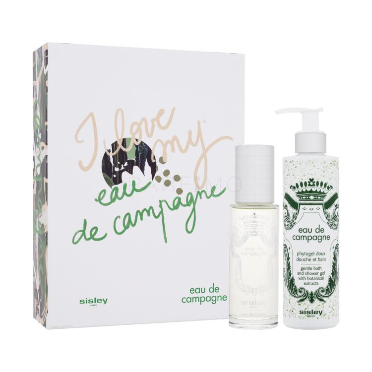 Sisley Eau de Campagne Pacco regalo Eau de Toilette 100 ml + doccia gel 250 ml