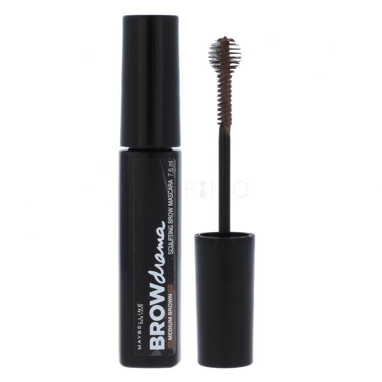 Maybelline Brow Drama Mascara sopracciglia donna 7,6 ml Tonalità Medium Brown