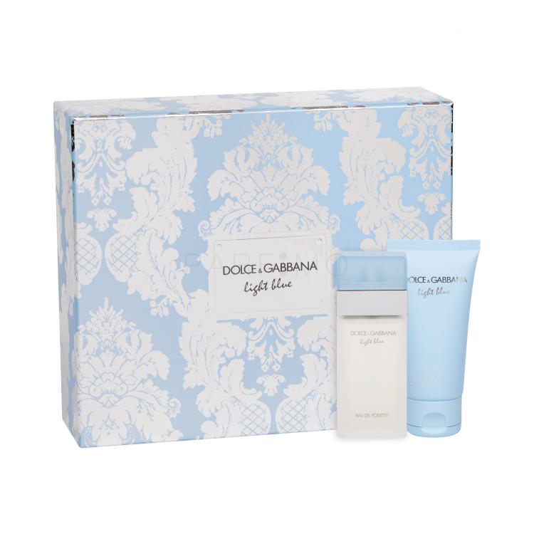 Dolce&amp;Gabbana Light Blue Pacco regalo Eau de Toilette 25 ml+ crema per il corpo 50 ml