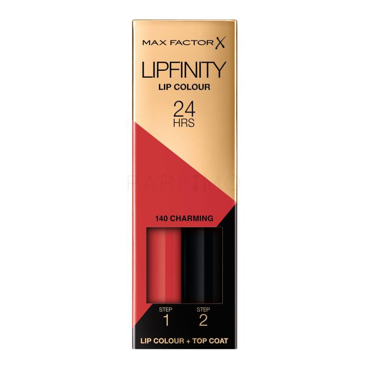 Max Factor Lipfinity 24HRS Lip Colour Rossetto donna 4,2 g Tonalità 140 Charming