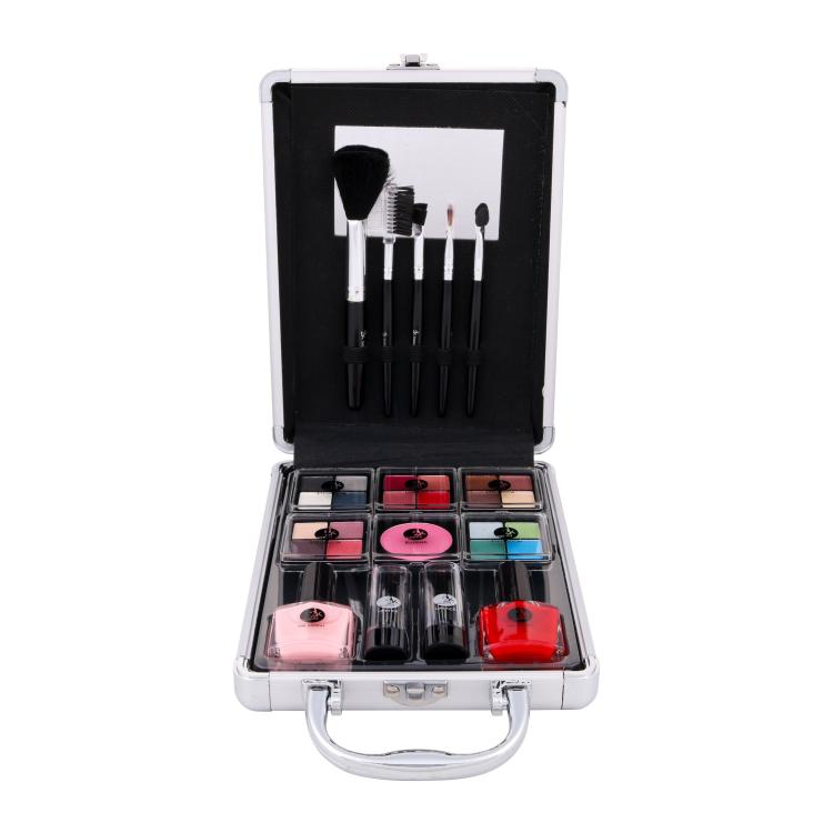 2K Complete Beauty Train Case Pacco regalo paletta make-up completa
