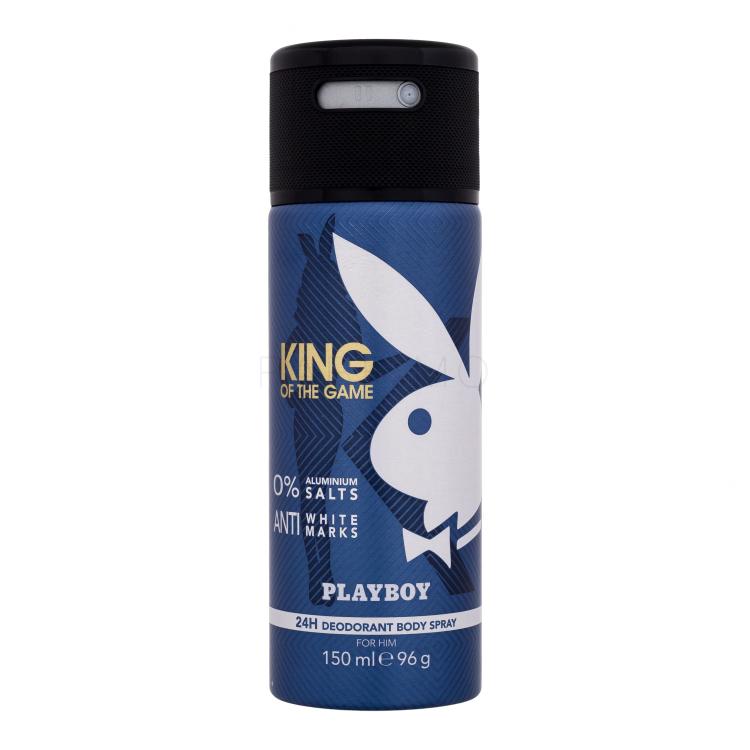 Playboy King of the Game For Him Deodorante uomo 150 ml