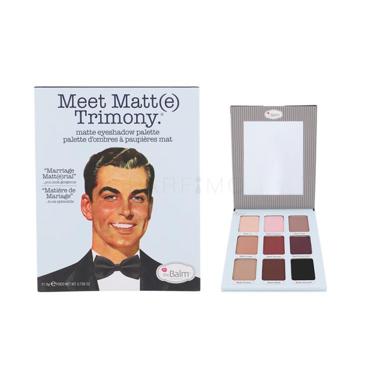 TheBalm Meet Matt(e) Trimony Eyeshadow Palette Ombretto donna 21,6 g