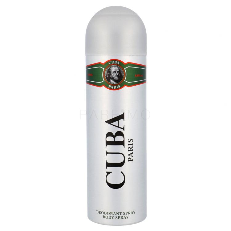 Cuba Green Deodorante uomo 200 ml