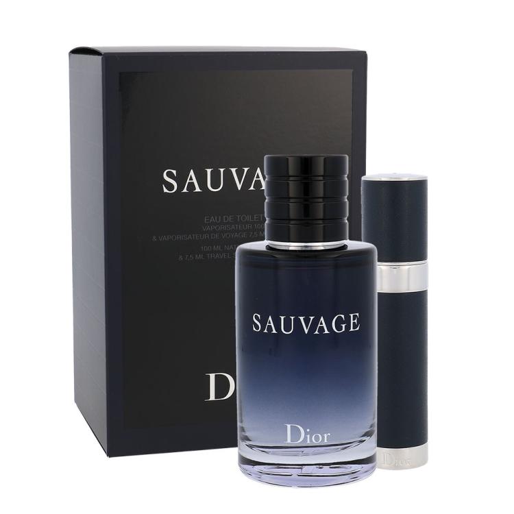 Dior Sauvage Pacco regalo Eau de Toilette 100 ml + Eau de Toilette 7,5 ml