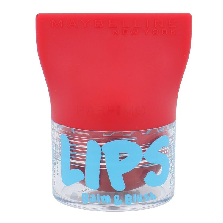 Maybelline Baby Lips Balm &amp; Blush Balsamo per le labbra donna 3,5 g Tonalità 05 Booming Ruby