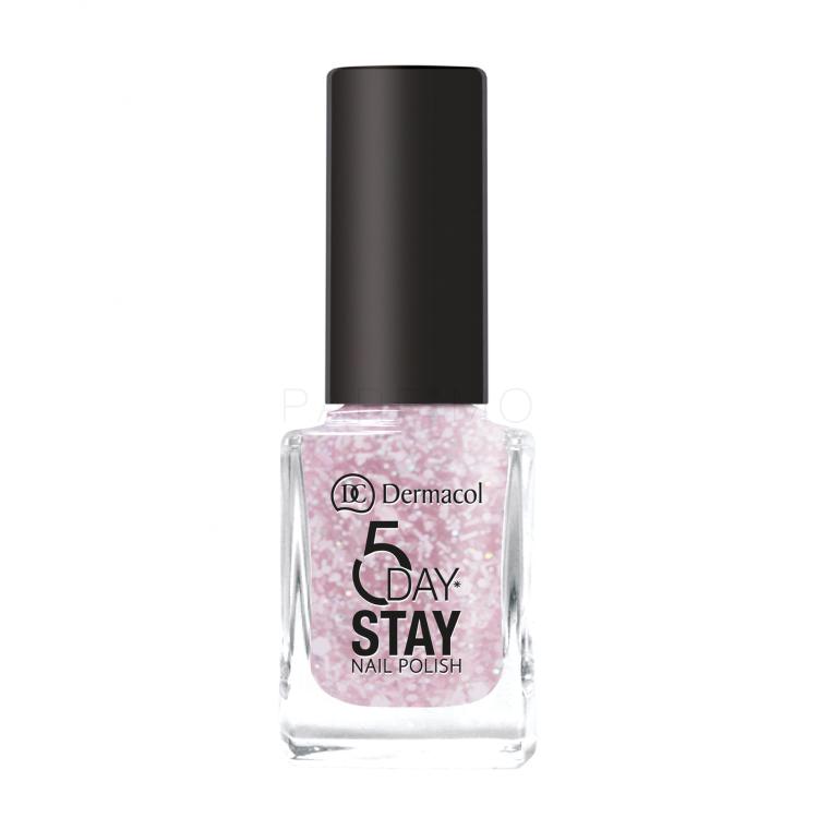 Dermacol 5 Day Stay Smalto per le unghie donna 11 ml Tonalità 05 Lucky Charm