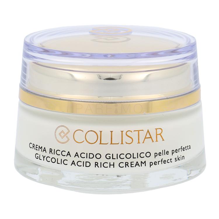 Collistar Pure Actives Glycolic Acid Rich Cream Crema giorno per il viso donna 50 ml