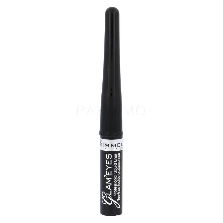 Rimmel London Glam Eyes Eyeliner donna 3,5 ml Tonalità 001 Black Glamour