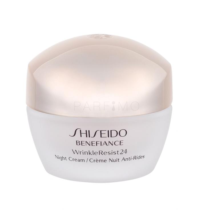 Shiseido Benefiance Wrinkle Resist 24 Crema notte per il viso donna 50 ml