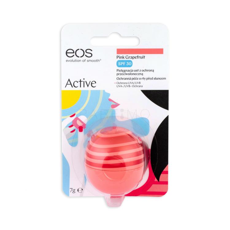 EOS Active SPF30 Balsamo per le labbra donna 7 g Tonalità Pink Grapefruit
